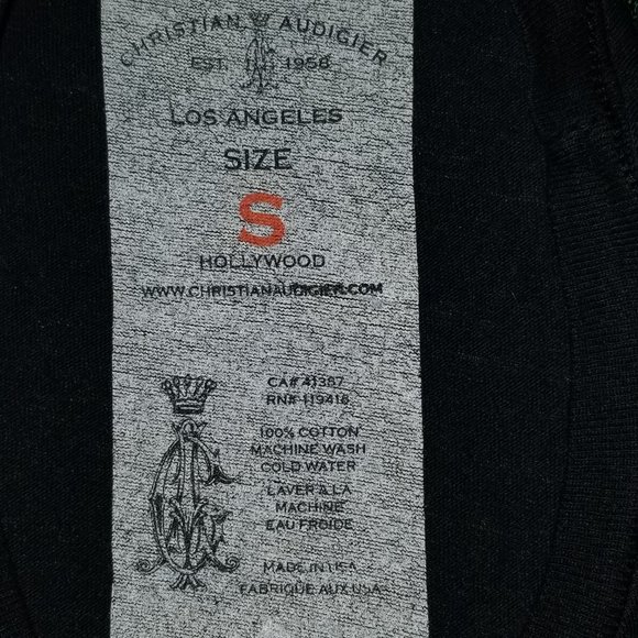 Christian Audigier. Very Rare Vintage beautiful collectible t-shirt .  L… - Picture 16 of 16